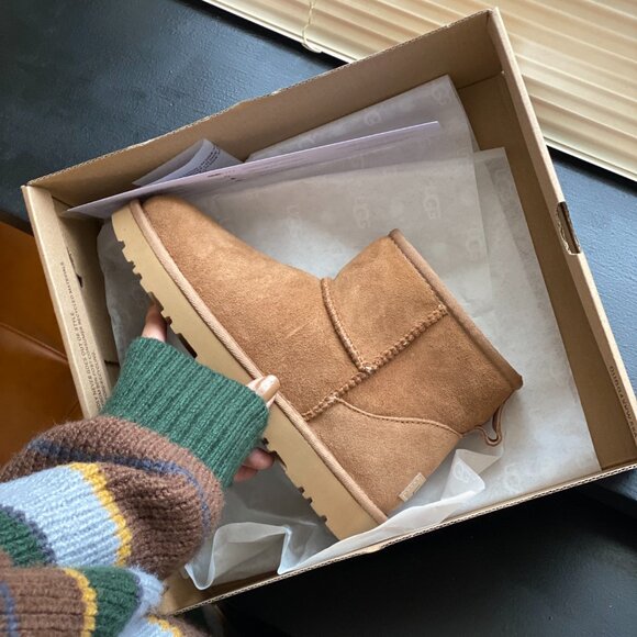 UGG Classic Ultra Mini Boots chestnut - Picture 9 of 9